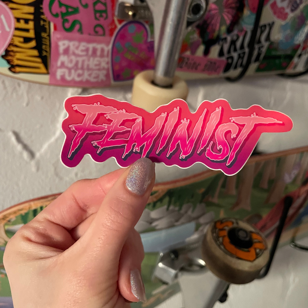 Feminist Vinyl Sticker