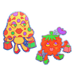 Shopping Berry Glitter Sticker