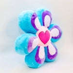 Flower Power Pillow - Blue