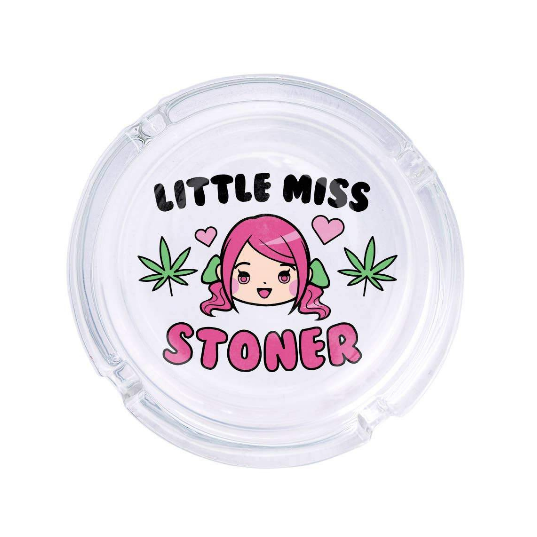 Little Miss Stoner Glass Ashtray