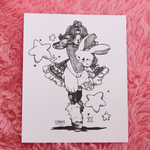 Bunny Girl Print